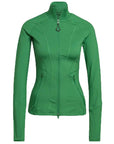 adidas by Stella McCartney Womens Truepurpose Midlayer Top Green - adidas by Stella McCartneyZip Tops