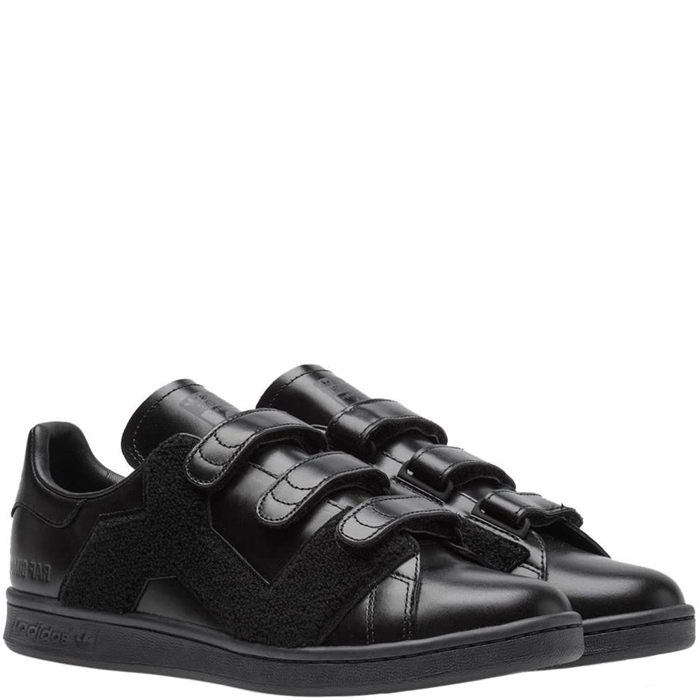 Adidas X RAF Men&#39;s Simons Comfort Badge Trainers Black - Adidas X Raf SimonsSneakers