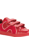 Adidas X RAF Simons Men's Stan Smith Red Sneakers - Adidas X Raf SimonsSneakers