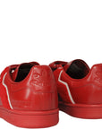 Adidas X RAF Simons Men's Stan Smith Red Sneakers - Adidas X Raf SimonsSneakers
