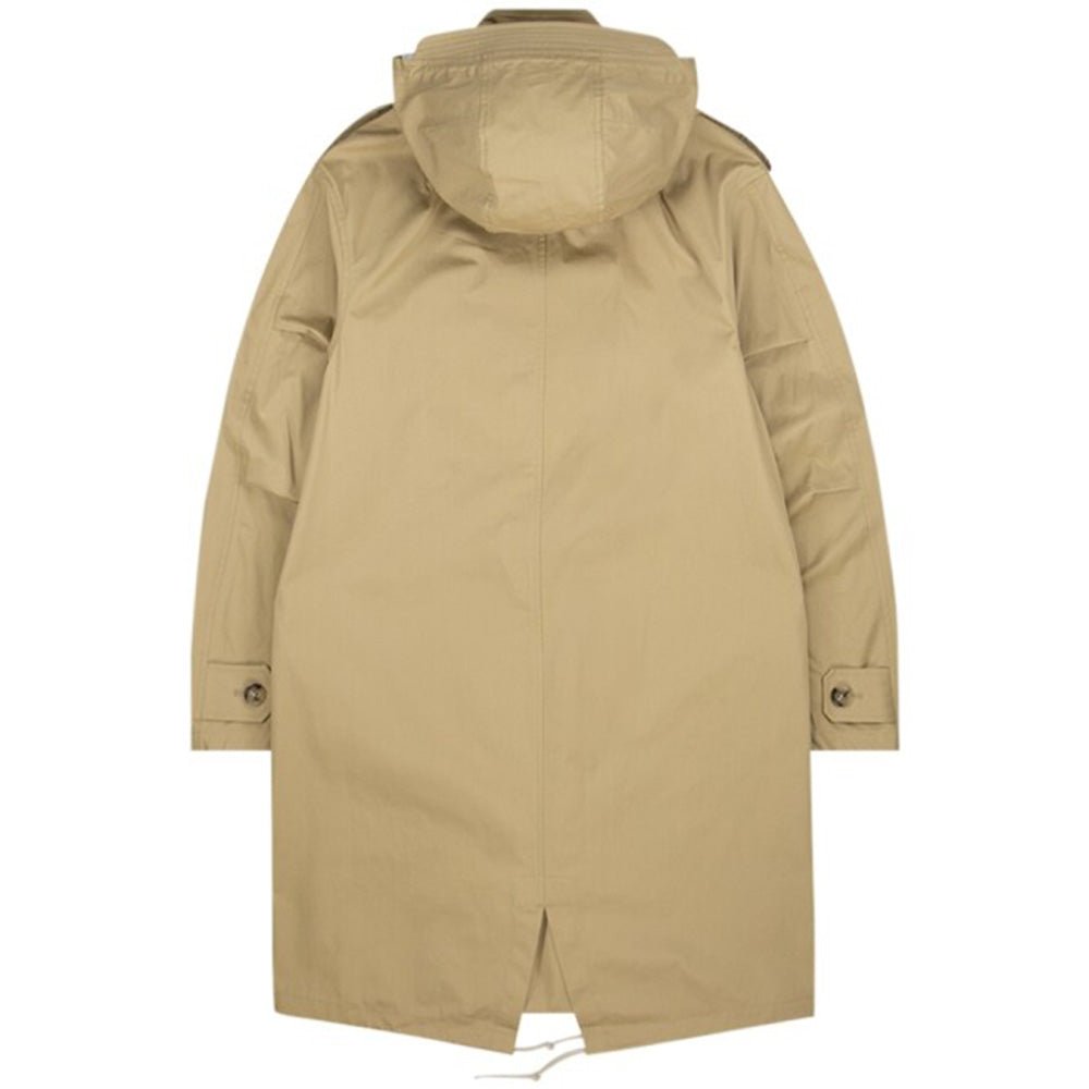 A.p.c Mens Antoine Parka Jacket Beige - A.p.cCoats &amp; Jackets