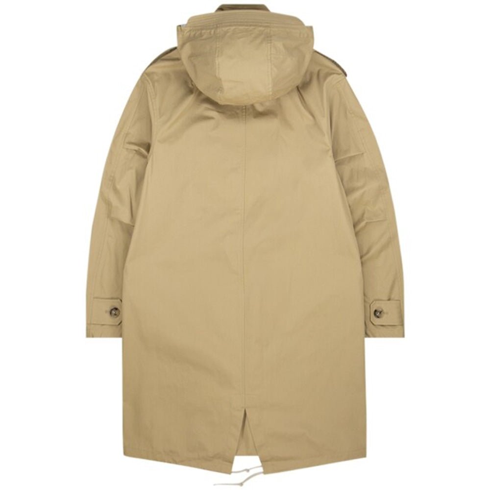 A.p.c Mens Antoine Parka Jacket Beige - A.p.cCoats & Jackets