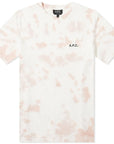 A.P.C Men's Dye Print T-Shirt Rose - A.p.cT-shirts