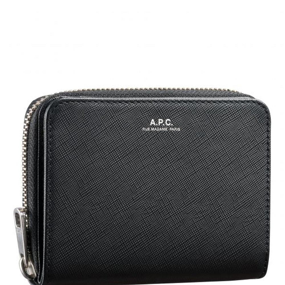 A.p.c Mens Emmanuel Wallet Black - A.p.cWallets