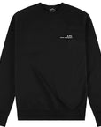 A.P.C Men's Item Logo Sweater Black - A.p.cSweaters