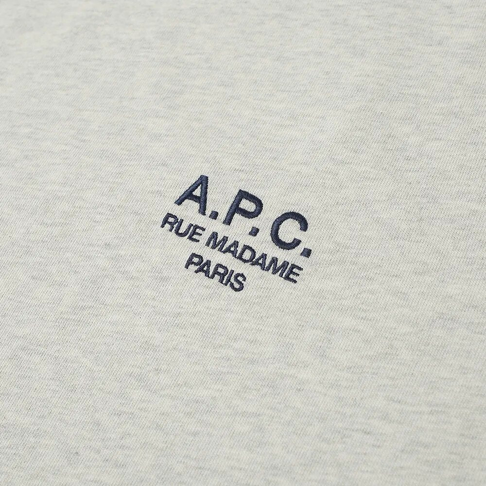 A.P.C Men&#39;s Logo T-shirt Grey - A.p.cT-Shirts