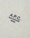 A.P.C Men's Logo T-shirt Grey - A.p.cT-Shirts