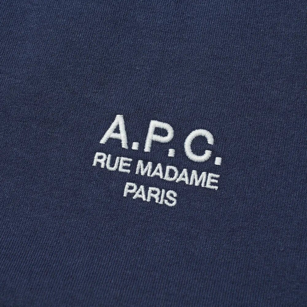 A.P.C Men&#39;s Logo T-shirt Navy - A.p.cT-Shirts