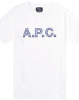 A.P.C Men's Logo T-shirt White - A.p.cT-Shirts
