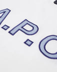 A.P.C Men's Logo T-shirt White - A.p.cT-Shirts