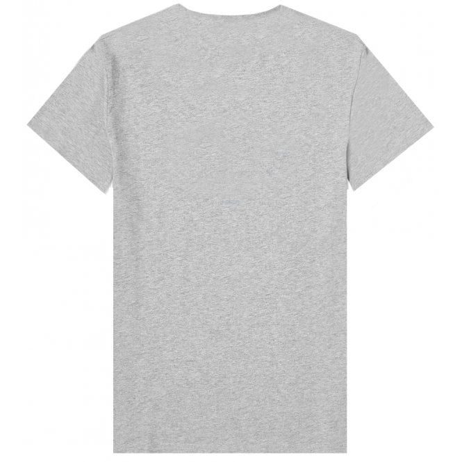 A.P.C Men&#39;s Melange Gael Logo T-shirt Grey - A.p.cT-Shirts