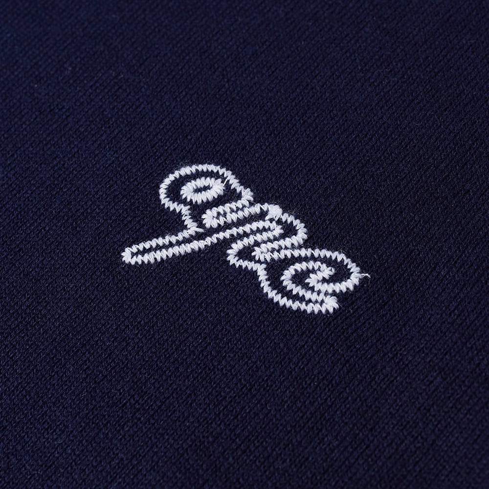 A.p.c Mens Otis Logo Crew Knit Navy - A.p.cKnitwear