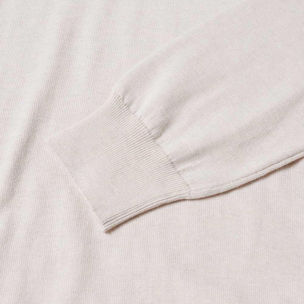 A.p.c Mens Otis Logo Crew Neck Cream - A.p.cKnitwear