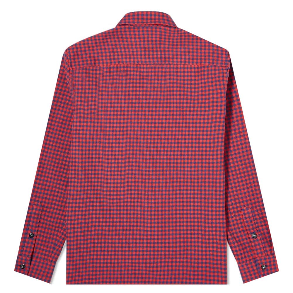 A.P.C. Men's Red Check Jules Shirt Red - A.p.cShirts