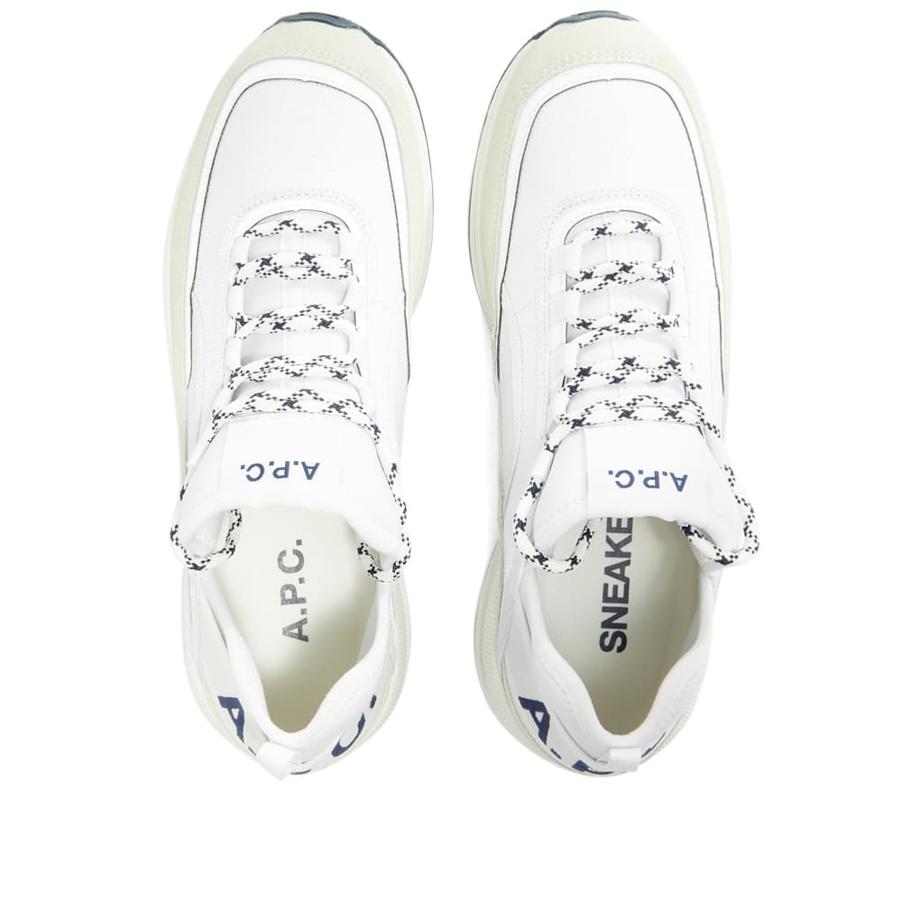 A.P.C Men&#39;s Runner Sneakers White - A.p.cSneakers
