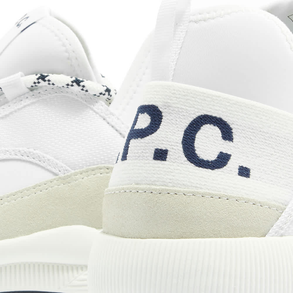 A.P.C Men&#39;s Runner Sneakers White - A.p.cSneakers