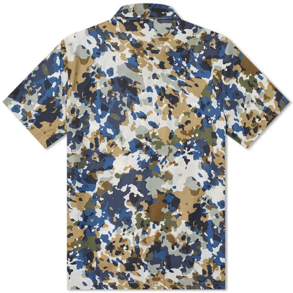 A.P.C Men&#39;s Slim Fit Chemisette Leandre Shirt Multicoloured - A.p.cShirts