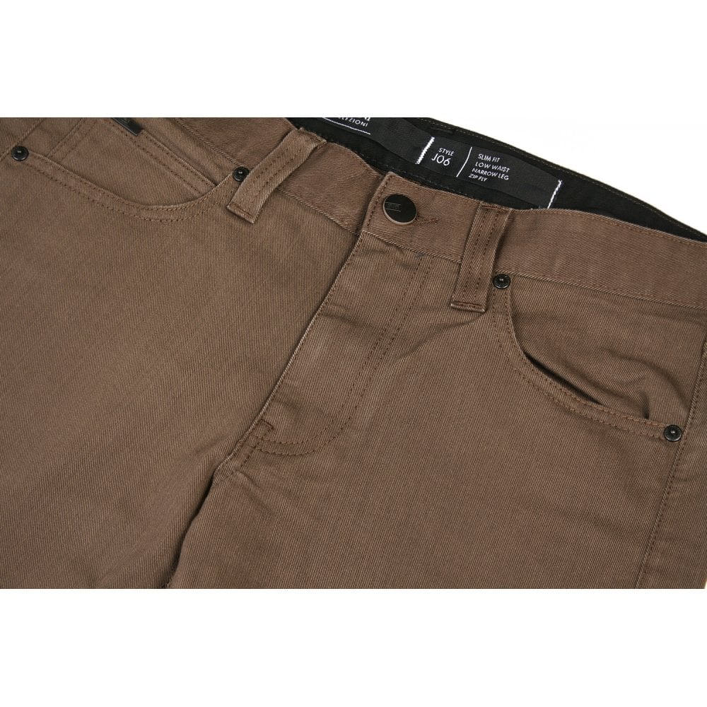 Armani Collezioni Men&#39;s Slim Fit J06 Jeans Brown - Armani CollezioniJeans