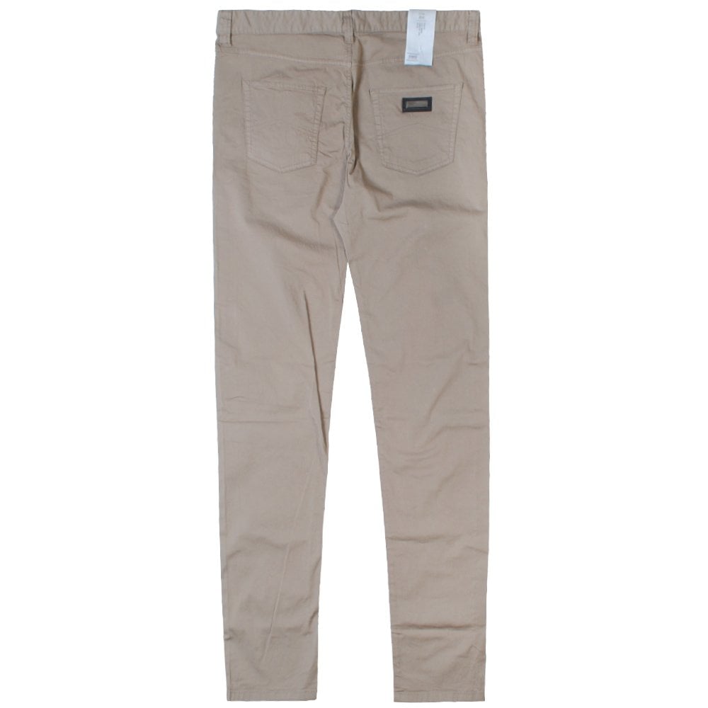 Armani Collezioni Men&#39;s Slim Fit Pants Beige - Armani CollezioniJeans