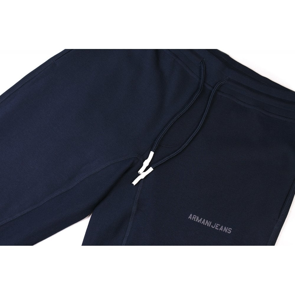 Armani Jeans Men&#39;s Logo Sweatpants Navy - Armani JeansSweat Pants