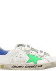Golden Goose Unisex Old School Leather Sneakers White