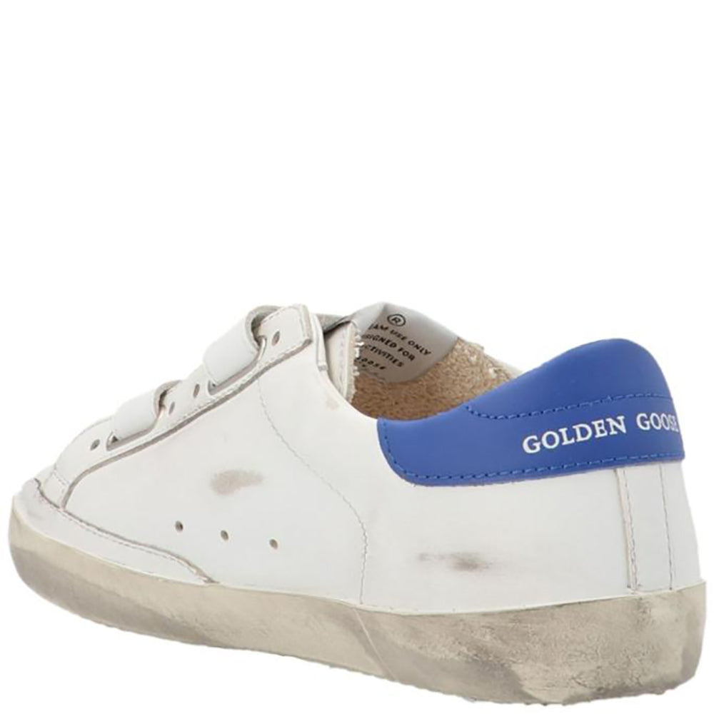Golden Goose Unisex Old School Leather Sneakers White