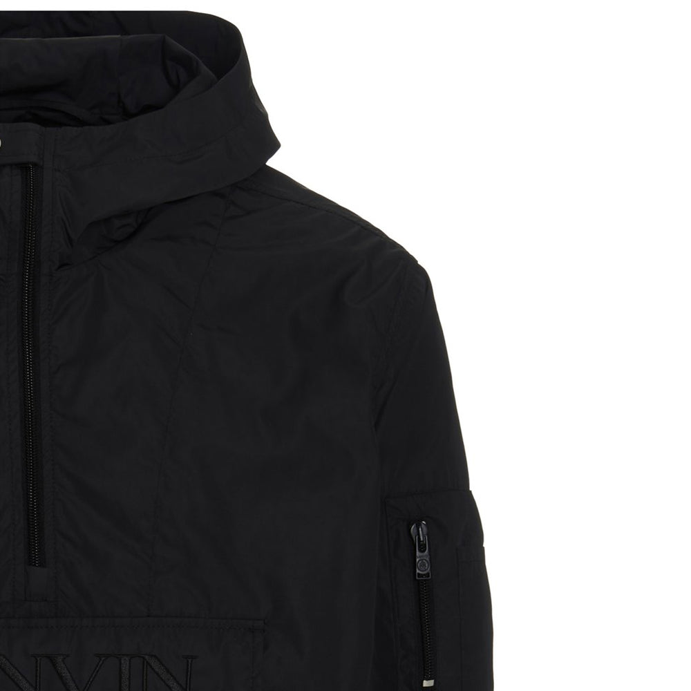 Lanvin Mens Windbreaker Jacket Black