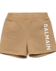 Balmain Baby shorts Beige - Balmain KidsShorts