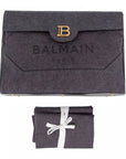 Balmain Baby Unisex Dark Grey Changing Bag - Balmain KidsChanging Bags