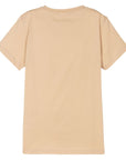 Balmain Boys Classic Logo T-Shirt Beige - Balmain KidsT-shirts