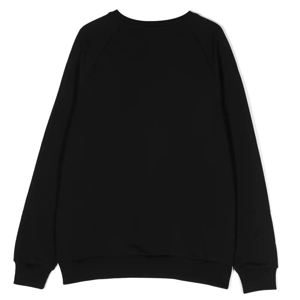 Balmain Boys Embosses Logo Sweater Black - Balmain KidsSweaters