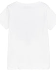 Balmain Boys Foil Logo T-shirt White - Balmain KidsT-shirts