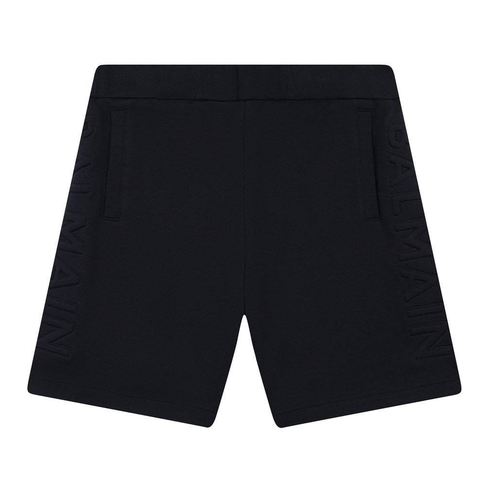 Balmain Boys Logo Shorts Black - Balmain KidsShorts