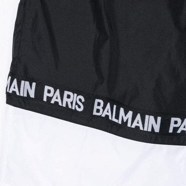 Balmain Boys Logo Swim Shorts Black - Balmain KidsSwim Shorts