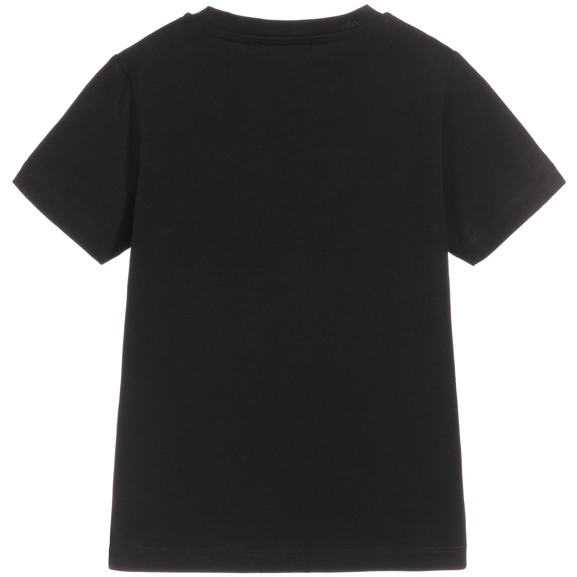Balmain Boys Logo T-Shirt Black - Balmain KidsT-shirts
