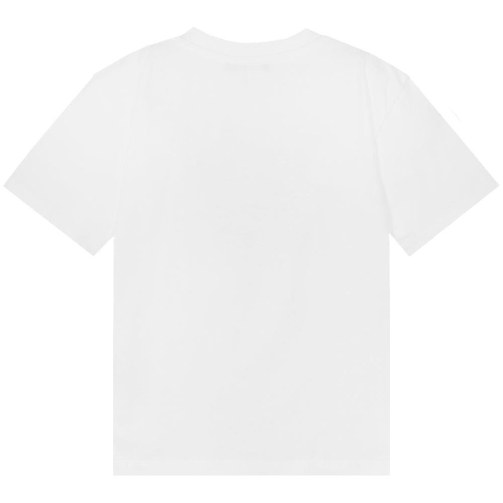 Balmain Girls Logo T-shirt White - Balmain KidsT-shirts