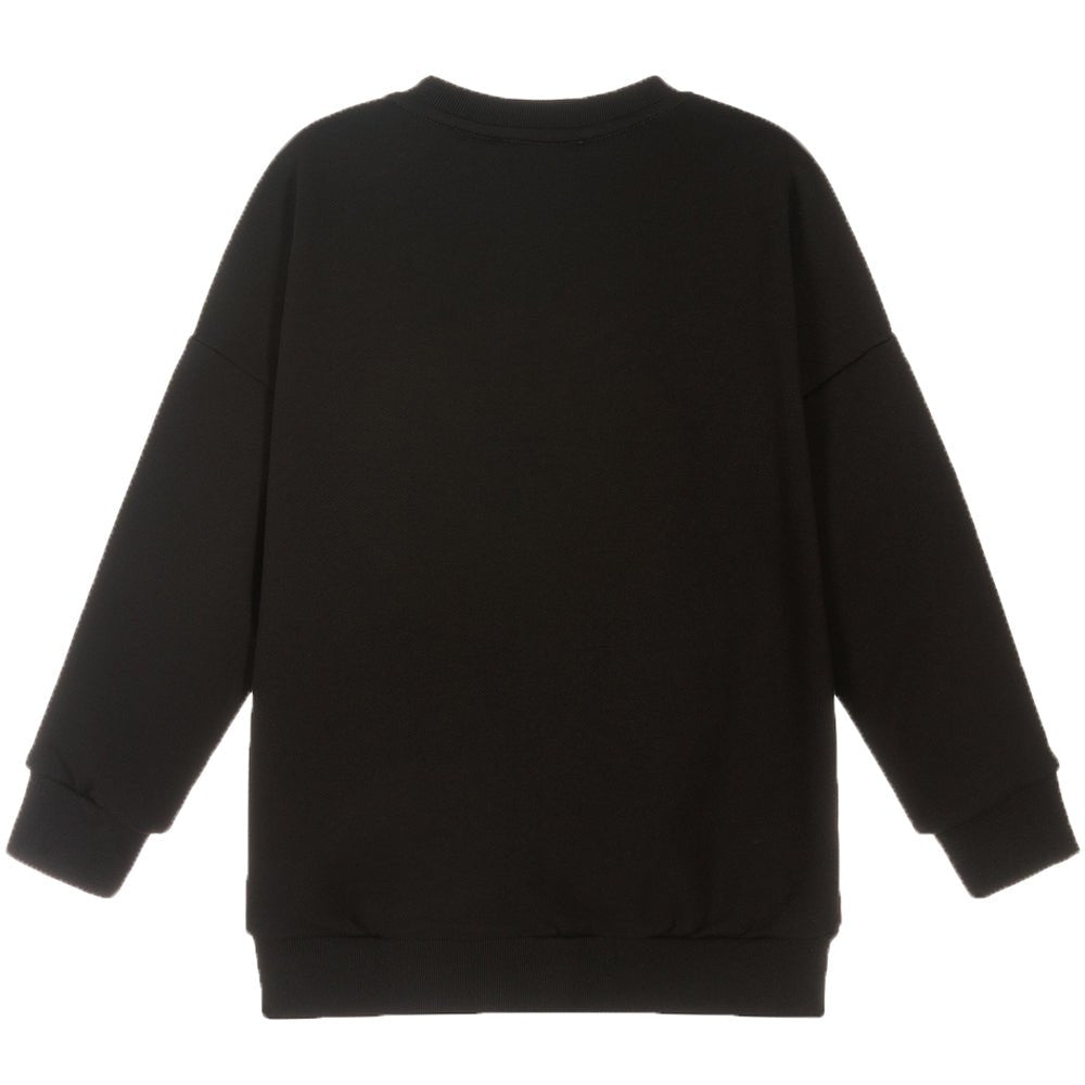 Balmain Girls Sweater Black - Balmain KidsSweaters