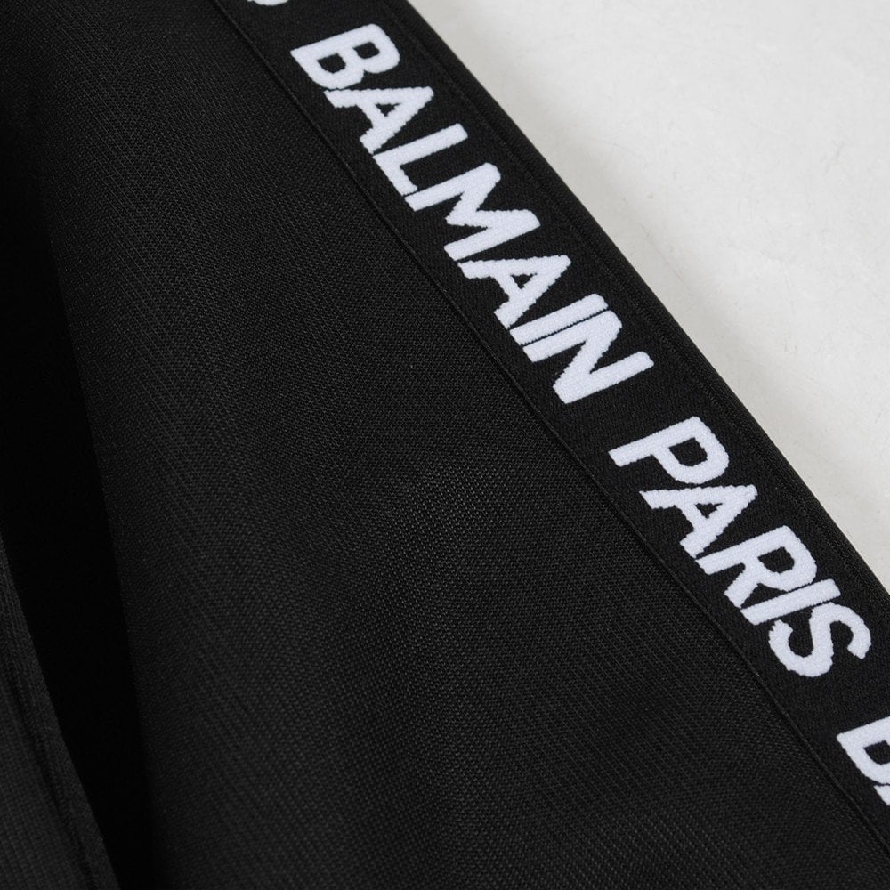 Balmain Paris Boys Bomber Jacket Black - Balmain KidsCoats & Jackets