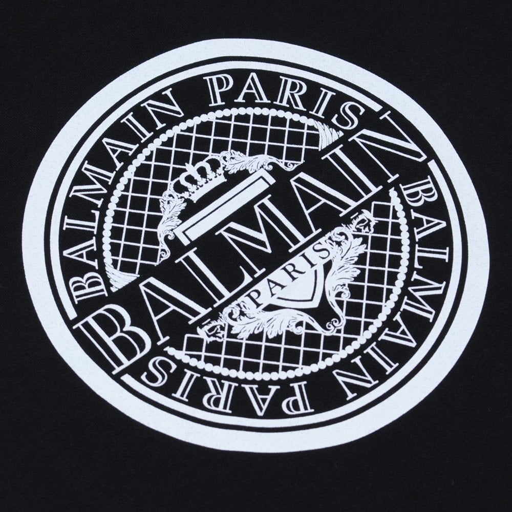 Balmain Paris Boys Medallion T-Shirt Black - Balmain KidsT-shirts