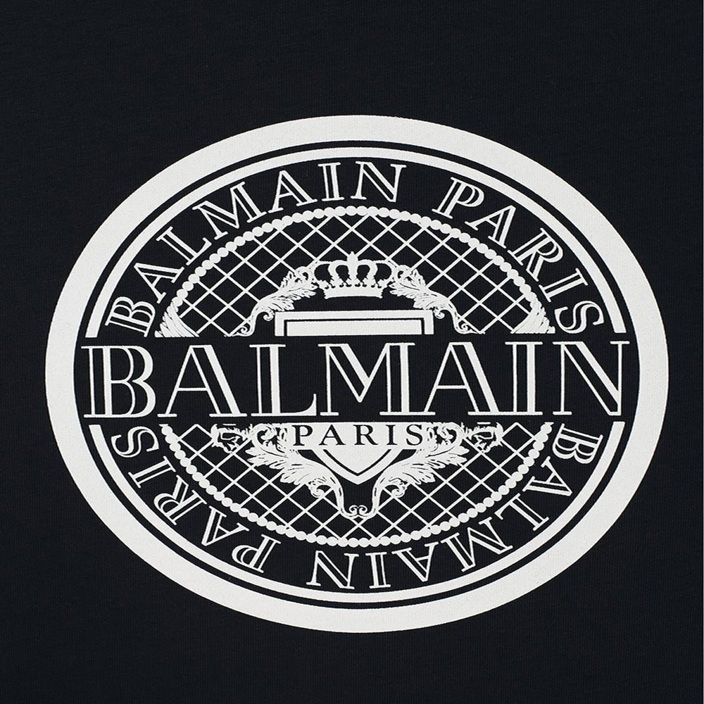 Balmain Paris Boys Medallion T-Shirt Navy - Balmain KidsT-shirts