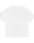 Balmain Unisex Arm Logo T-shirt White - Balmain KidsT-shirts