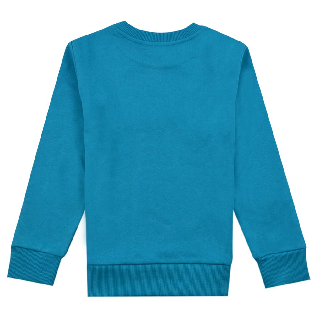Balmain Unisex Embossed Logo Sweater Blue - Balmain KidsSweaters