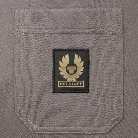 Belstaff Men&#39;s Back Pocket Logo Joggers Grey - BelstaffSweat Pants