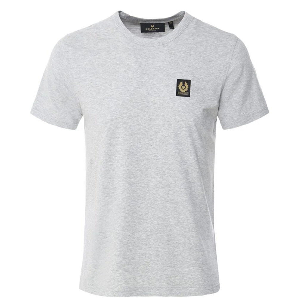 Belstaff Mens Cotton Logo T-shirt Grey - BelstaffT-shirts