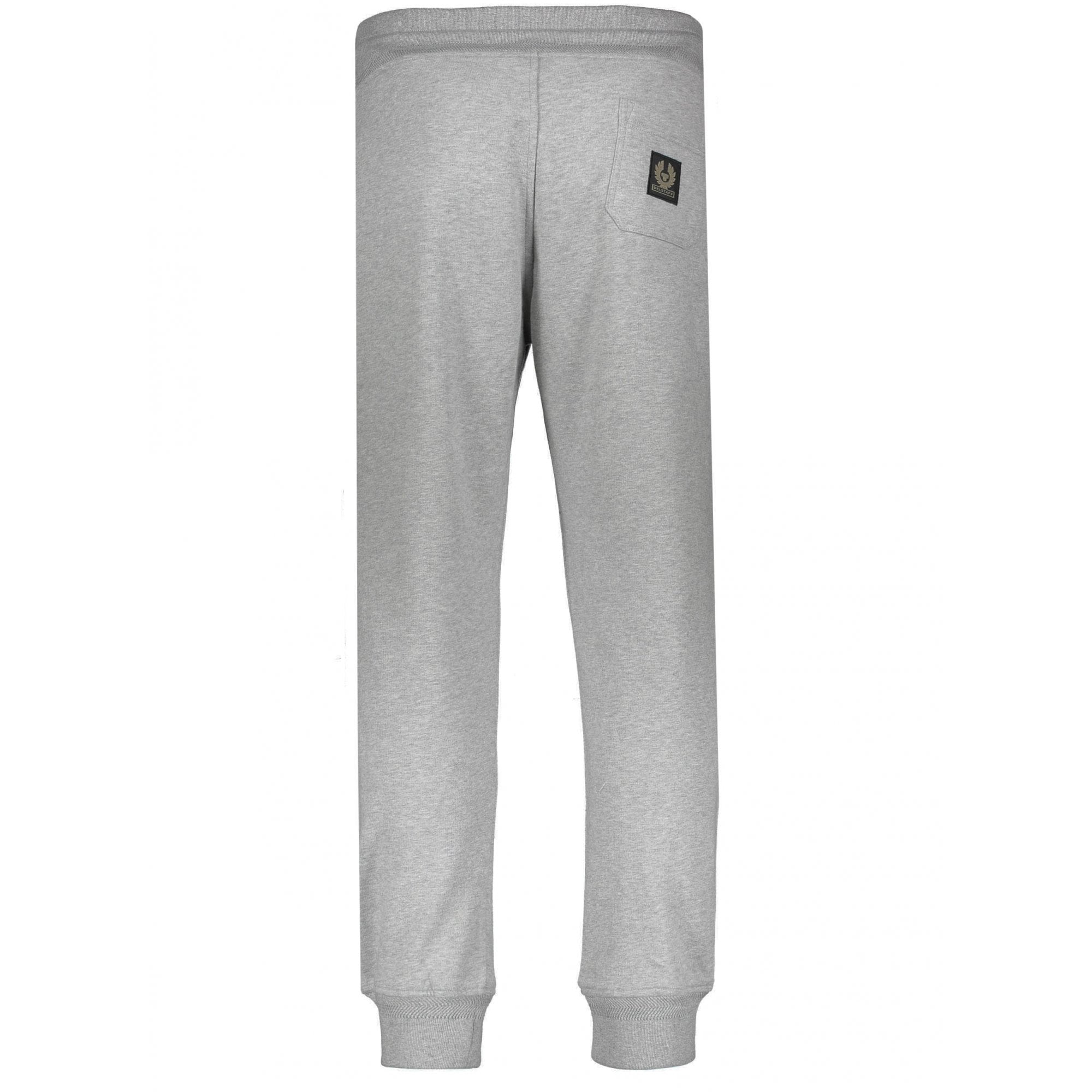 Belstaff Men&#39;s Cuffed Sweatpants - Grey Melange - BelstaffSweat Pants