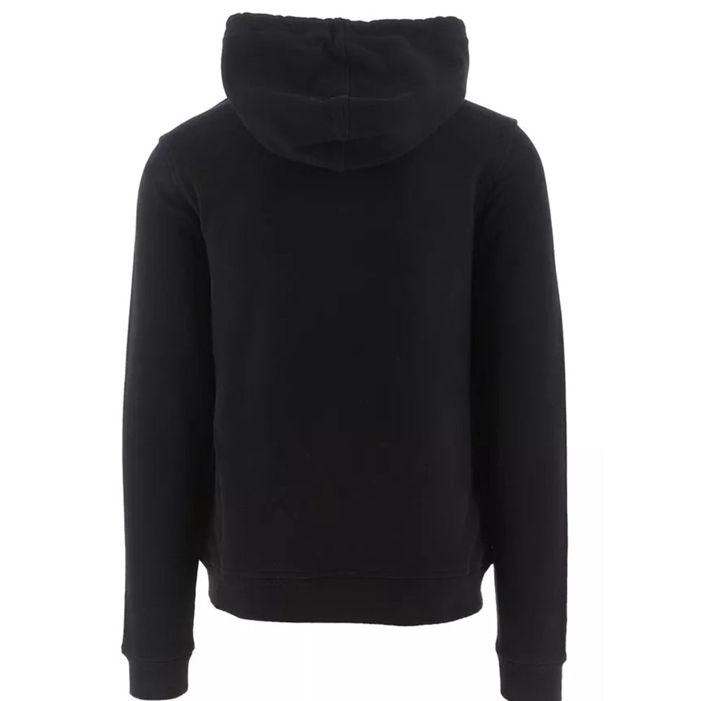 Belstaff Mens Fleece Cotton Hoodie Black - BelstaffHoodies