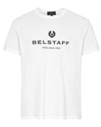 Belstaff Mens Logo T-shirt White - BelstaffT-shirts