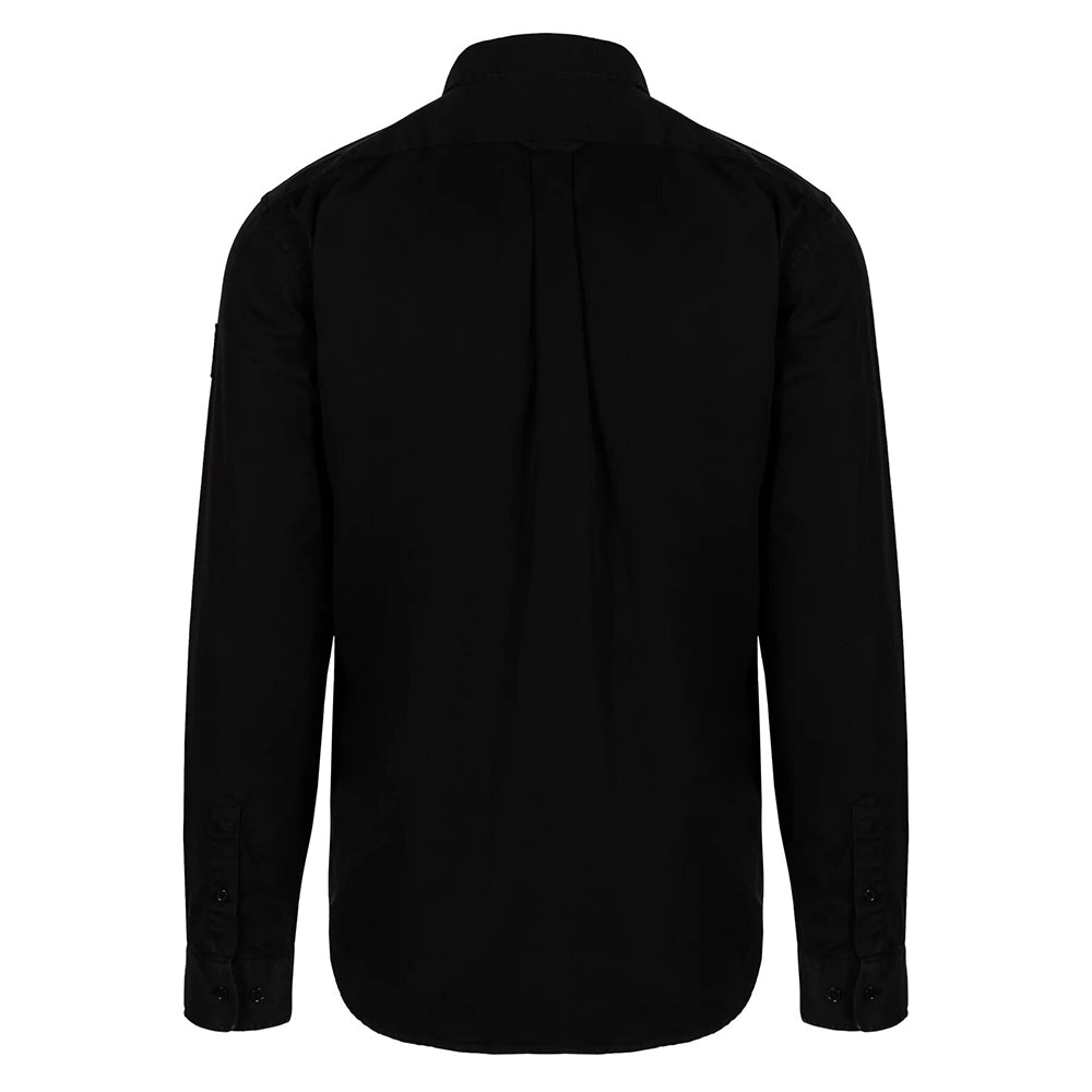 Belstaff Mens Pitch Shirt Black - BelstaffShirts