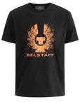 Belstaff Mens Pixelation T-shirt Black - BelstaffT-shirts