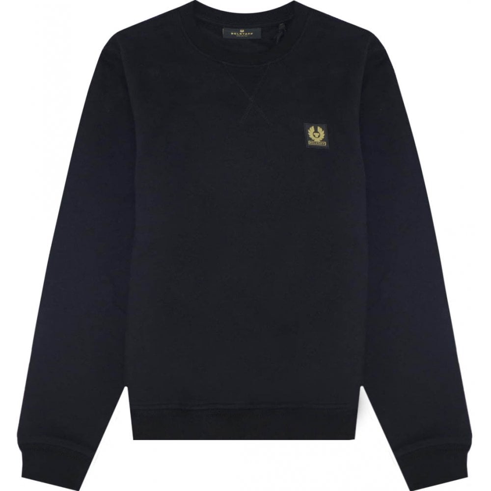 Belstaff Men&#39;s Plain Black Sweater - BelstaffSweaters